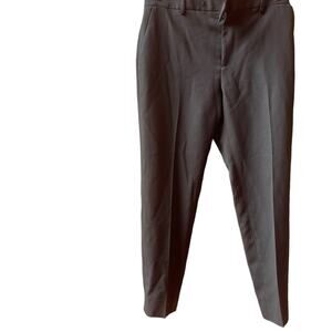 CELINE Black cotton Straight Leg pants Size:50